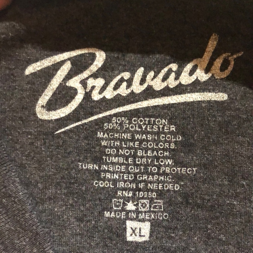 Bravado gray Guns N Roses tee size xl - Picture 5 of 5